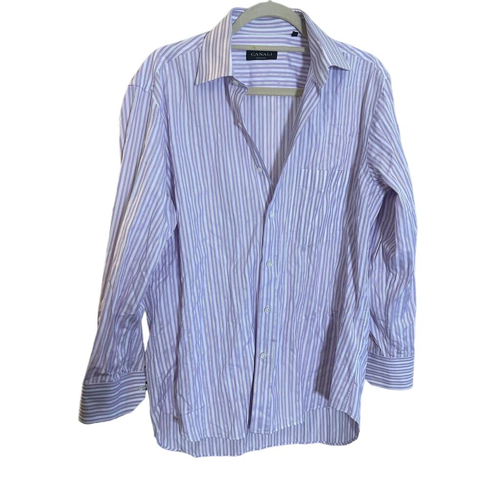 Canali Men's Button Down Sz 41/16